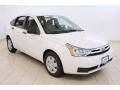 White Suede - Focus S Sedan Photo No. 1