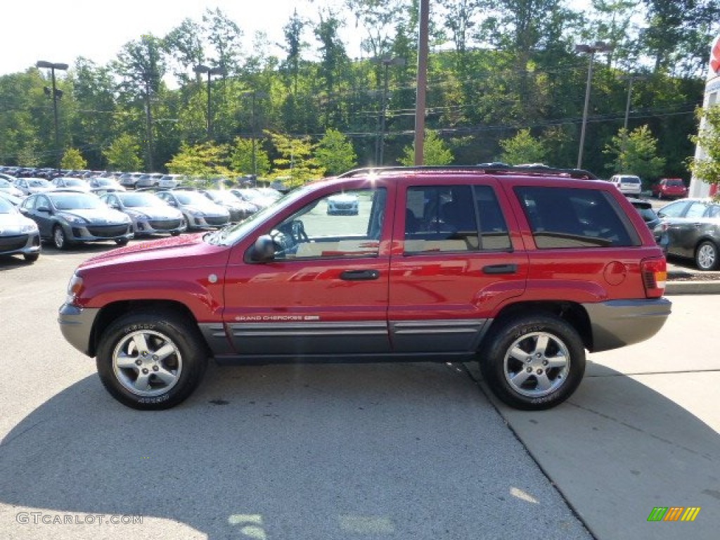 Inferno Red Pearl 2004 Jeep Grand Cherokee Columbia Edition 4x4 Exterior Photo #69655585