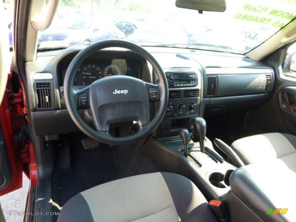 Dark Slate Gray Interior 2004 Jeep Grand Cherokee Columbia