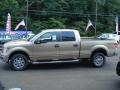 2012 Pale Adobe Metallic Ford F150 XLT SuperCrew 4x4  photo #5