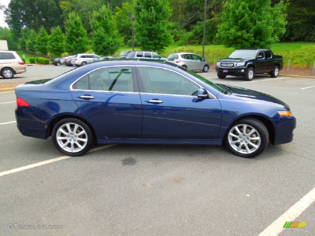 Royal Blue Pearl 2007 Acura TSX Sedan Exterior Photo #69656092