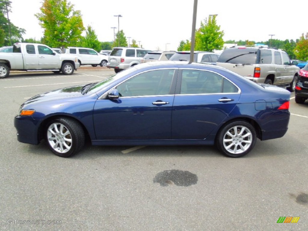 Royal Blue Pearl 2007 Acura TSX Sedan Exterior Photo #69656098