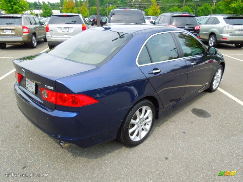 Royal Blue Pearl 2007 Acura TSX Sedan Exterior Photo #69656110