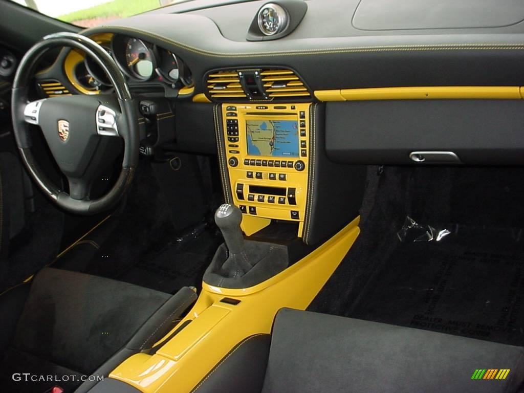 2008 911 GT2 - Speed Yellow / Black photo #18
