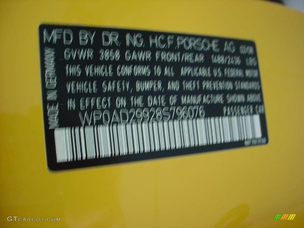 2008 911 GT2 - Speed Yellow / Black photo #22