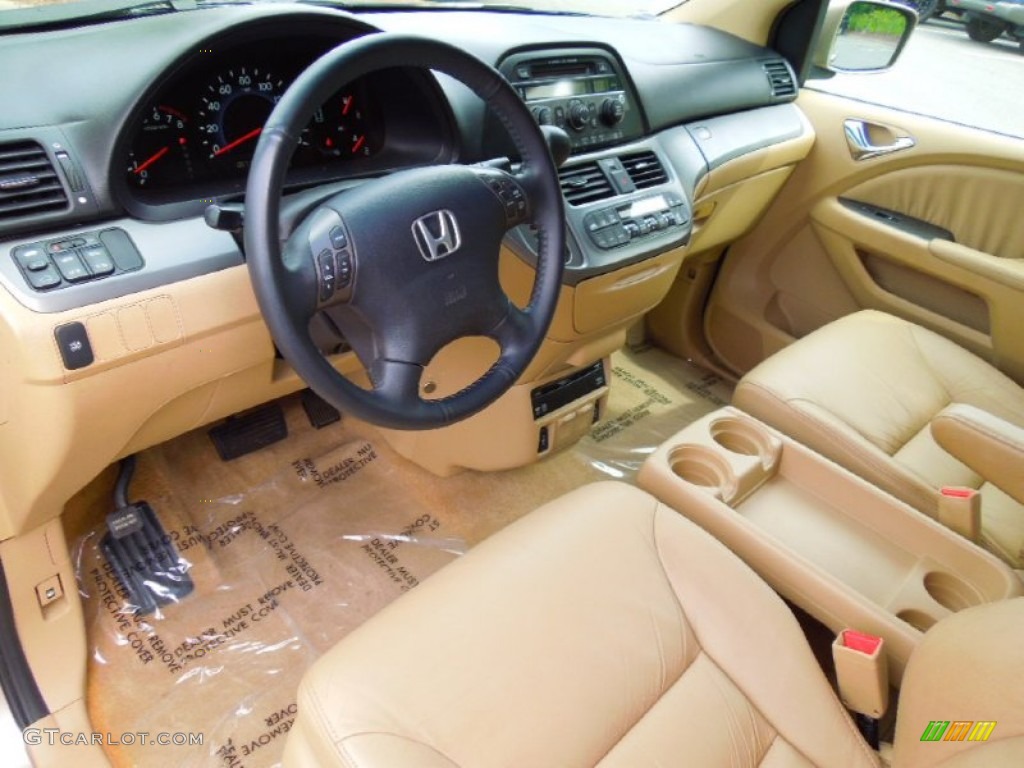 Ivory Interior 2007 Honda Odyssey EX-L Photo #69656617