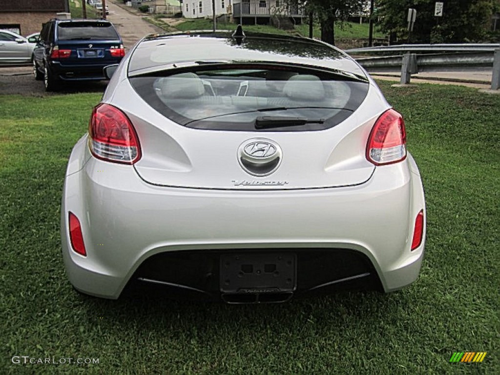 Ironman Silver 2012 Hyundai Veloster Standard Veloster Model Exterior Photo #69658563