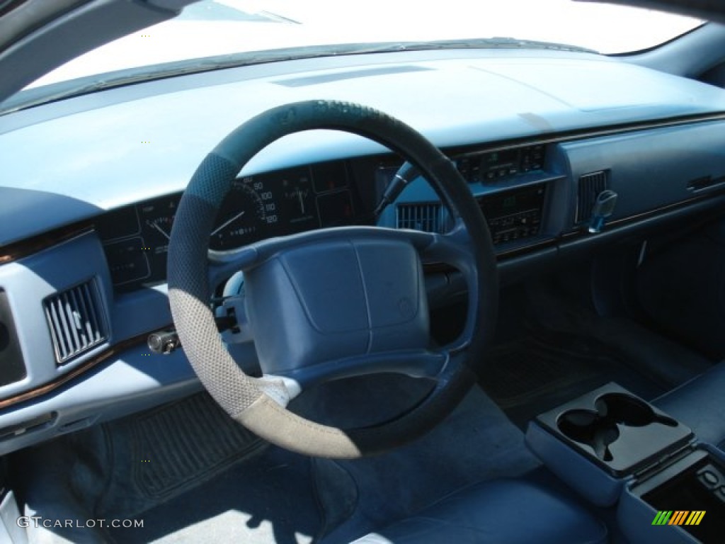 1995 Roadmaster Sedan - Bright White / Blue photo #8