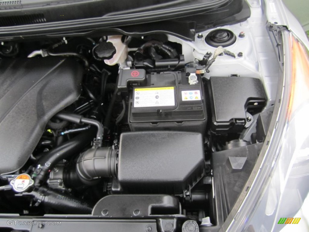2012 Hyundai Veloster Standard Veloster Model 1.6 Liter GDI DOHC 16-Valve Dual-CVVT 4 Cylinder Engine Photo #69658798