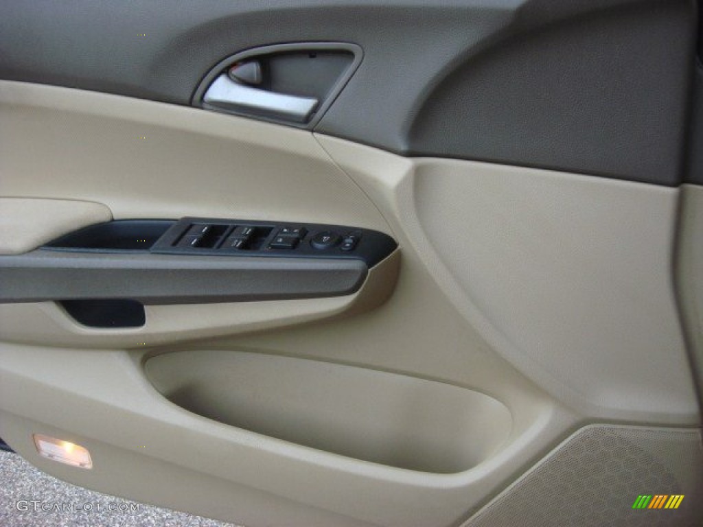 2009 Accord LX-P Sedan - Crystal Black Pearl / Gray photo #12