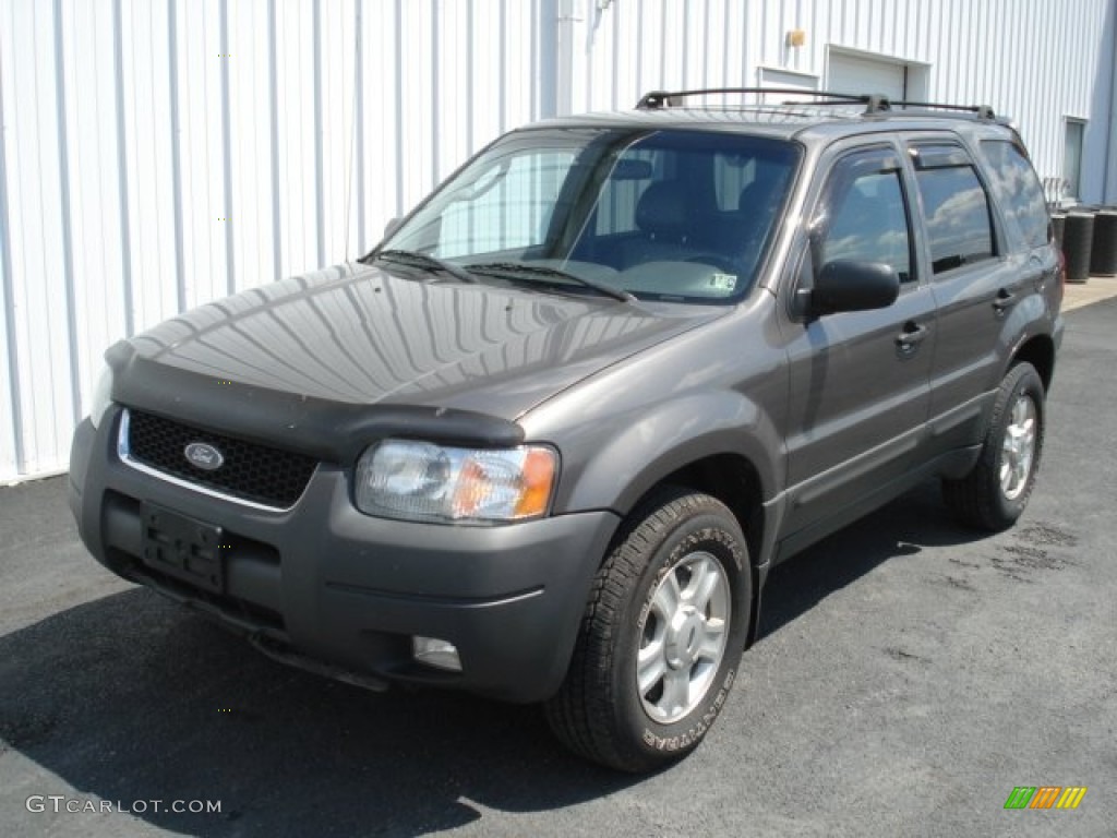 2003 Escape XLT V6 4WD - Dark Shadow Grey Metallic / Medium Dark Flint photo #2