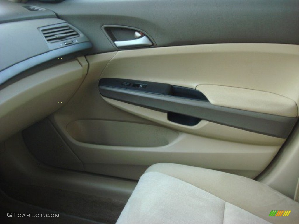 2009 Accord LX-P Sedan - Crystal Black Pearl / Gray photo #16