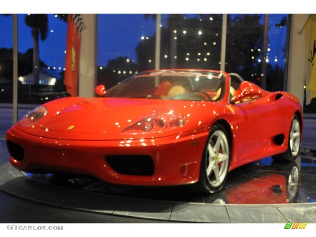 Red 2002 Ferrari 360 Spider F1 Exterior Photo #69659184