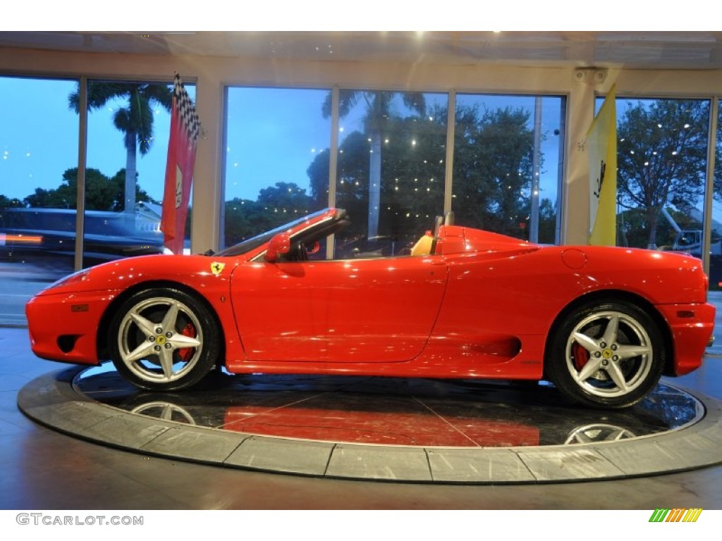 Red 2002 Ferrari 360 Spider F1 Exterior Photo #69659256