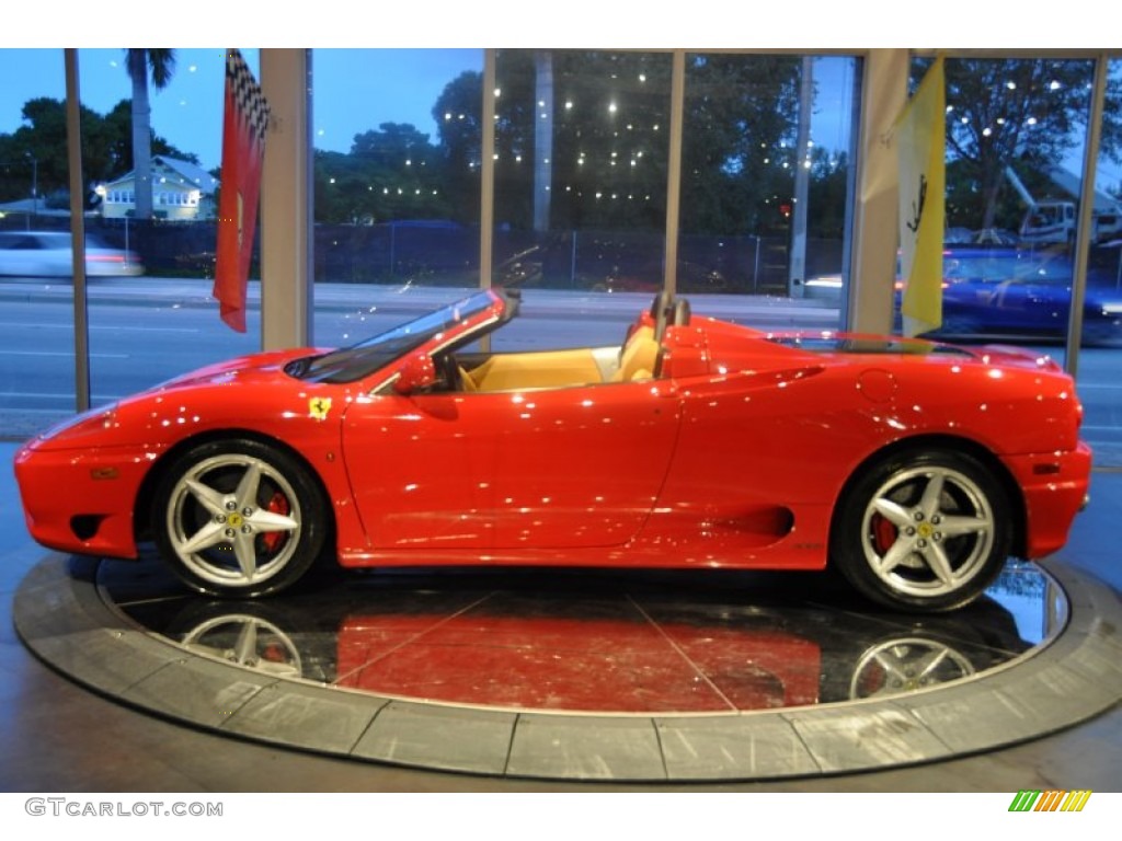 Red 2002 Ferrari 360 Spider F1 Exterior Photo #69659331
