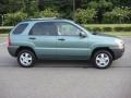 2008 Royal Jade Green Metallic Kia Sportage LX  photo #7