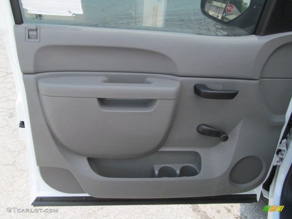 2011 Chevrolet Silverado 1500 Regular Cab Dark Titanium Door Panel Photo #69660516