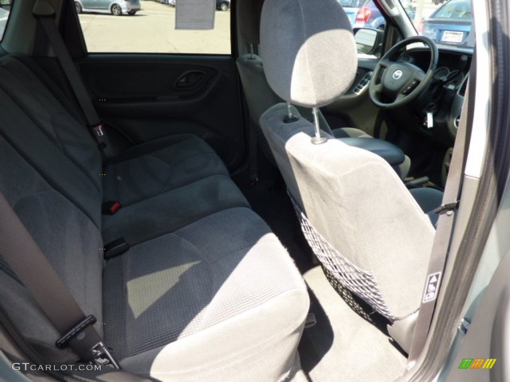 2003 Tribute LX-V6 4WD - Light Cypress Green Metallic / Dark Flint Gray photo #12