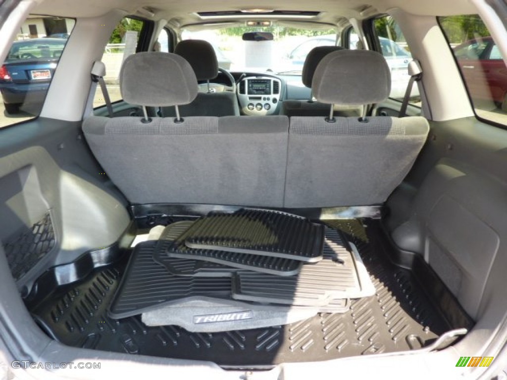 2003 Tribute LX-V6 4WD - Light Cypress Green Metallic / Dark Flint Gray photo #13