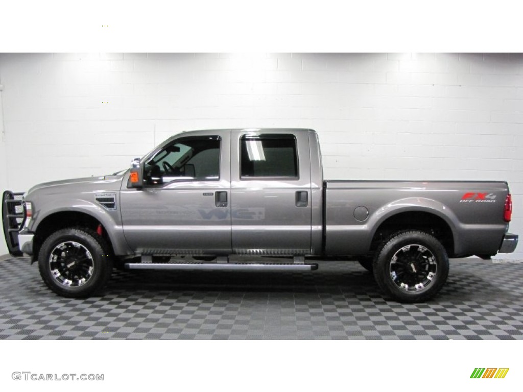 Sterling Gray Metallic 2010 Ford F250 Super Duty XLT Crew Cab 4x4 Exterior Photo #69662841