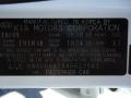  2010 Rio LX Sedan Clear White Color Code UD