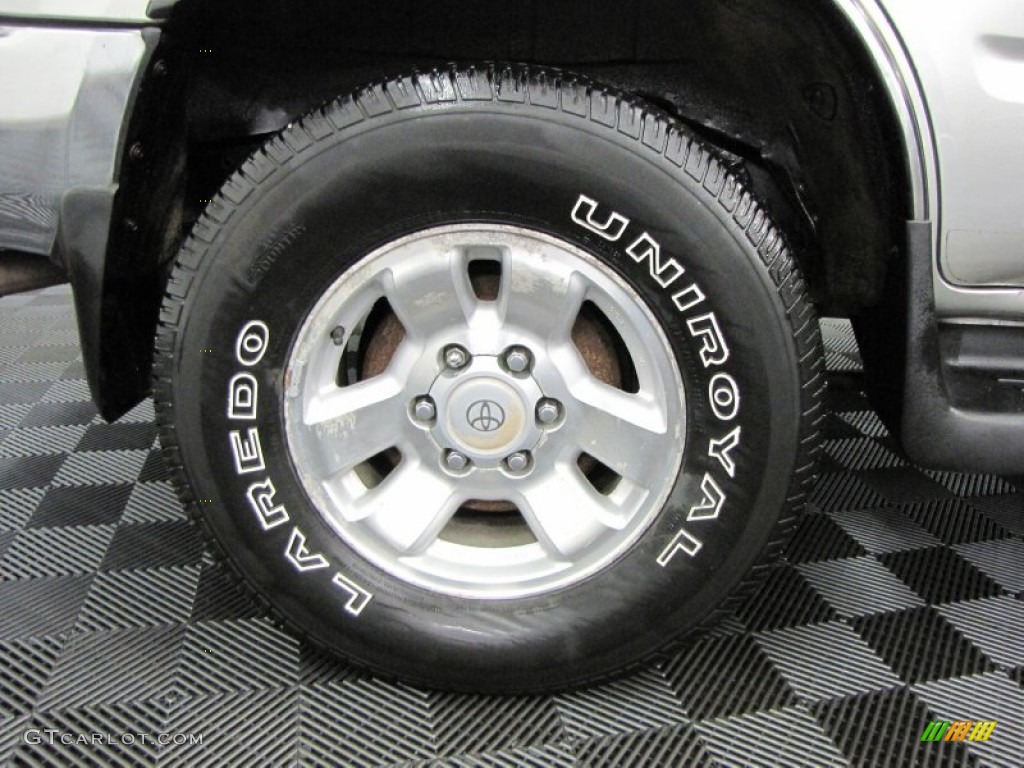 1999 4Runner SR5 4x4 - Millennium Silver Metallic / Gray photo #29