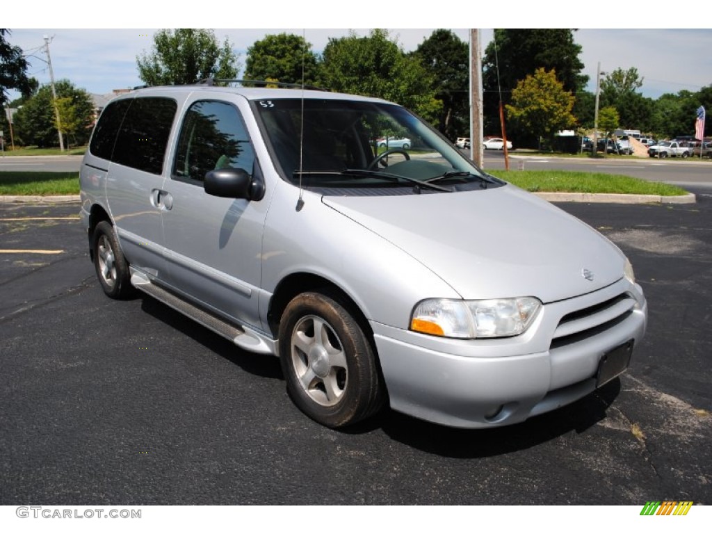 2002 Quest SE - Quicksilver Metallic / Slate photo #7