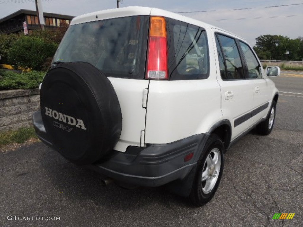 2001 CR-V EX 4WD - Taffeta White / Dark Gray photo #4