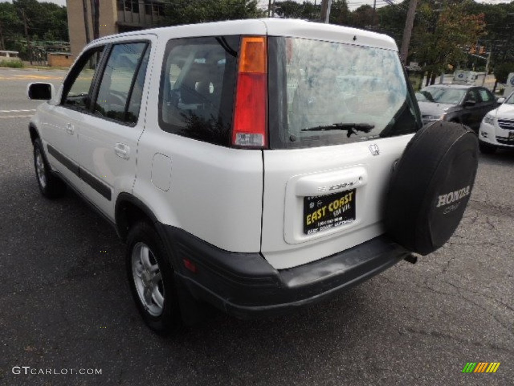 2001 CR-V EX 4WD - Taffeta White / Dark Gray photo #6