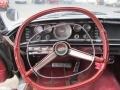 1964 Chrysler 300 Red Interior Steering Wheel Photo