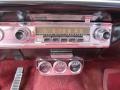 1964 Chrysler 300 Red Interior Audio System Photo