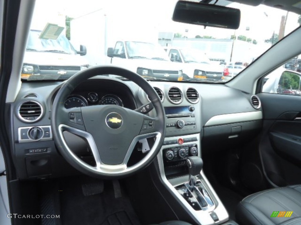 2012 Chevrolet Captiva Sport LTZ AWD Black Dashboard Photo #69666490