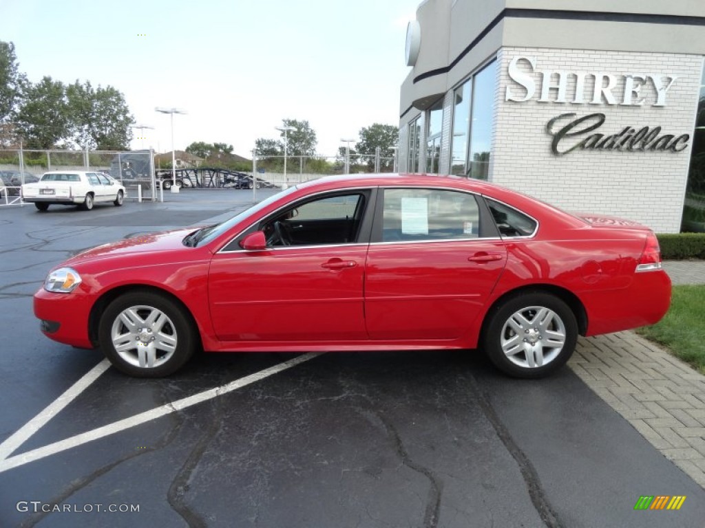 2011 Impala LT - Victory Red / Ebony photo #3