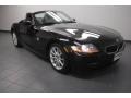 2006 Jet Black BMW Z4 3.0i Roadster  photo #1