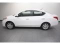 2012 Fresh Powder White Nissan Versa 1.6 SL Sedan  photo #2