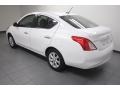 2012 Fresh Powder White Nissan Versa 1.6 SL Sedan  photo #5