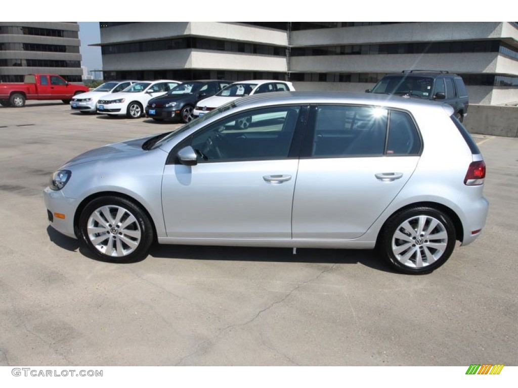 2013 Golf 4 Door TDI - Reflex Silver Metallic / Titan Black photo #4