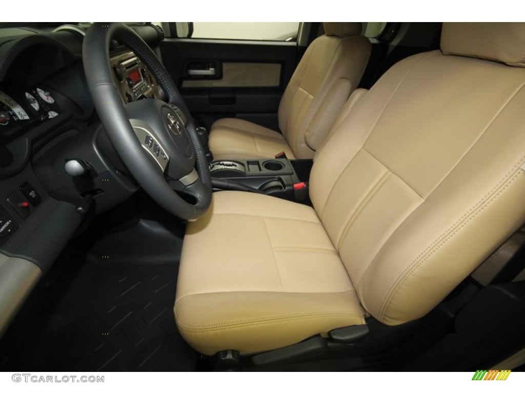 Dark Charcoal/Sand Interior 2012 Toyota FJ Cruiser 4WD Photo #69667665