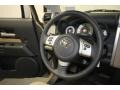 2012 Toyota FJ Cruiser Dark Charcoal/Sand Interior Steering Wheel Photo