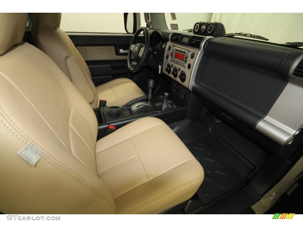 Dark Charcoal/Sand Interior 2012 Toyota FJ Cruiser 4WD Photo #69667941