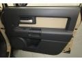 Dark Charcoal/Sand 2012 Toyota FJ Cruiser 4WD Door Panel