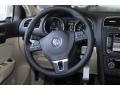 Cornsilk Beige Steering Wheel Photo for 2013 Volkswagen Jetta #69668430