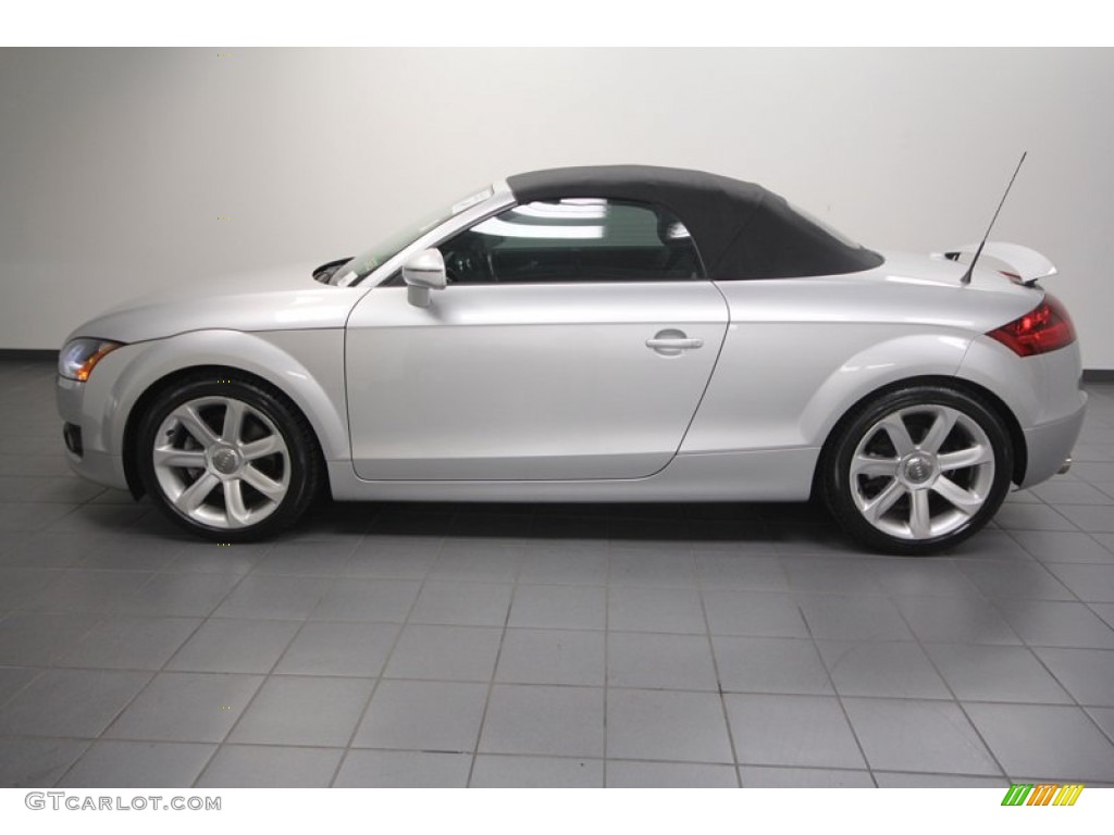 Ice Silver Metallic 2008 Audi TT 2.0T Roadster Exterior Photo #69668736