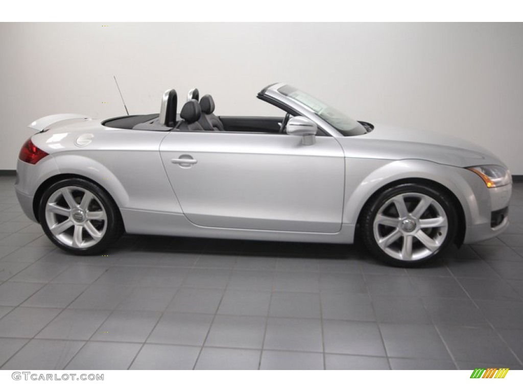 Ice Silver Metallic 2008 Audi TT 2.0T Roadster Exterior Photo #69668775