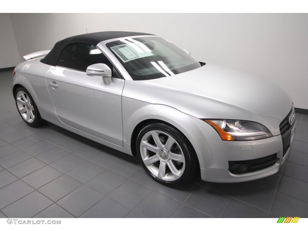 Ice Silver Metallic 2008 Audi TT 2.0T Roadster Exterior Photo #69668793