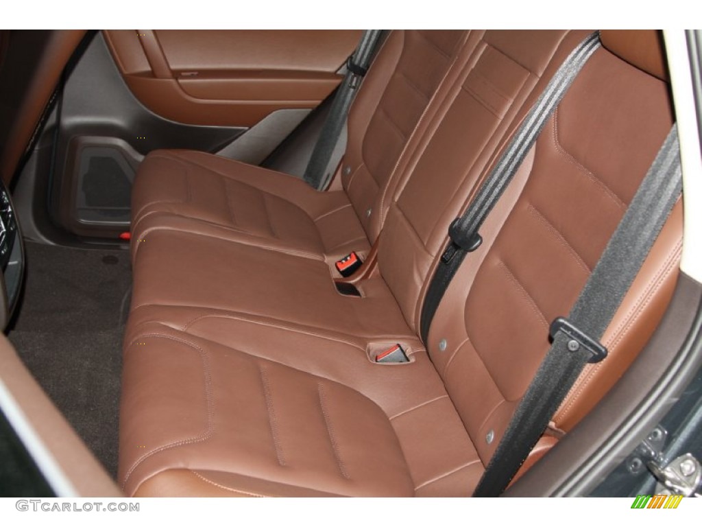 2013 Touareg VR6 FSI Executive 4XMotion - Dark Flint Metallic / Saddle Brown photo #18