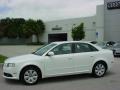 2008 Ibis White Audi A4 2.0T Special Edition Sedan  photo #2