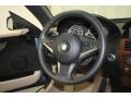 Cream Beige Steering Wheel Photo for 2010 BMW 6 Series #69670362