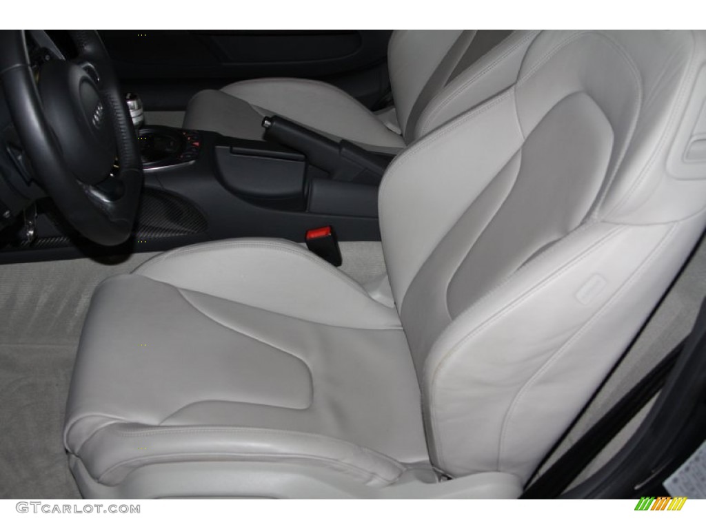 Limestone Grey Interior 2008 Audi R8 4.2 FSI quattro Photo #69670809