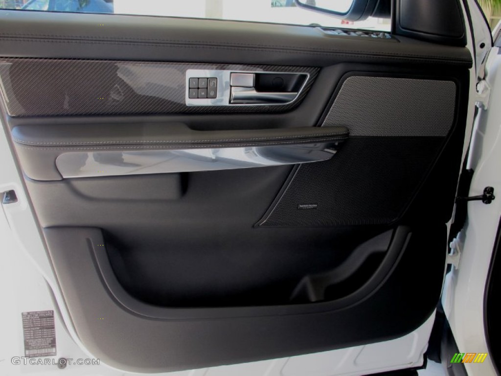 2013 Land Rover Range Rover Sport Supercharged Limited Edition Ivory/Ebony Door Panel Photo #69672993